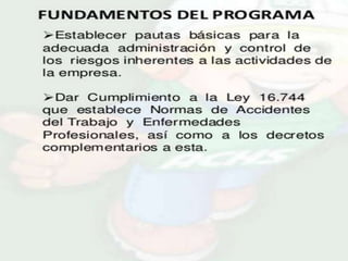 Prevencion de riesgo.