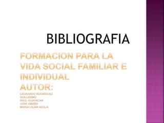 BIBLIOGRAFIA 
