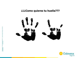 ¿¿¿Como quieres tu huella???
 
