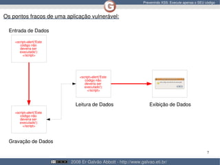 Prevenindo XSS: Execute apenas o SEU código