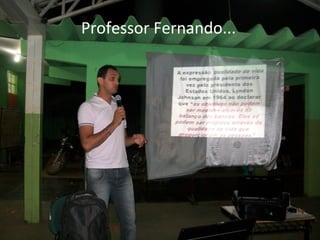 Professor Fernando...
 