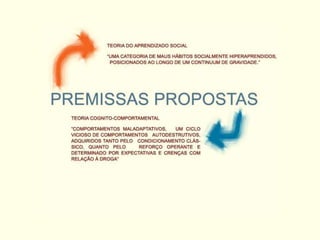 PREVENÇÃO DA RECAÍDA (Marlatt-Gordon-Ribeiro)