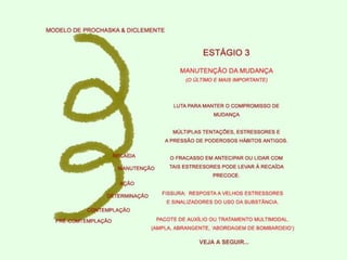 PREVENÇÃO DA RECAÍDA (Marlatt-Gordon-Ribeiro)