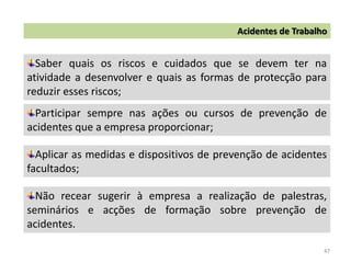 Prevenção de acidentes | PPTX