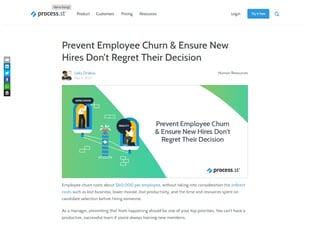 Prevent Employee Churn & Ensure New Hires Don’t Regret Their Decision 