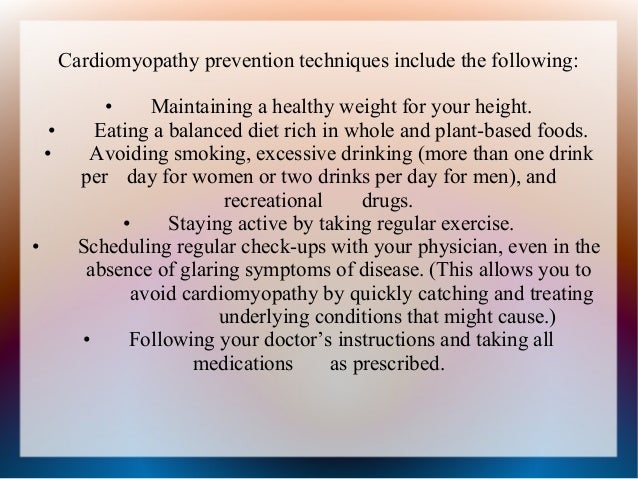 Preventing Cardiomyopathy and Other Heart Conditions By Dr. Miguel Za…
