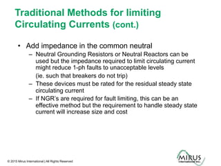 Preventing circulating current in parallel generator applications | PDF