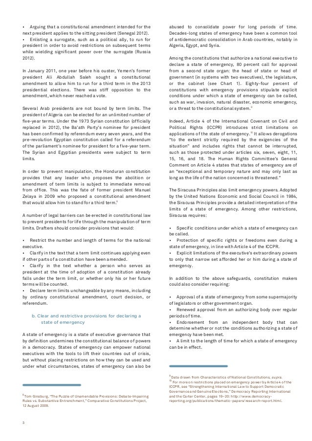 Preventing Dictatorship Constitutional Safeguards Against Antidemoc…