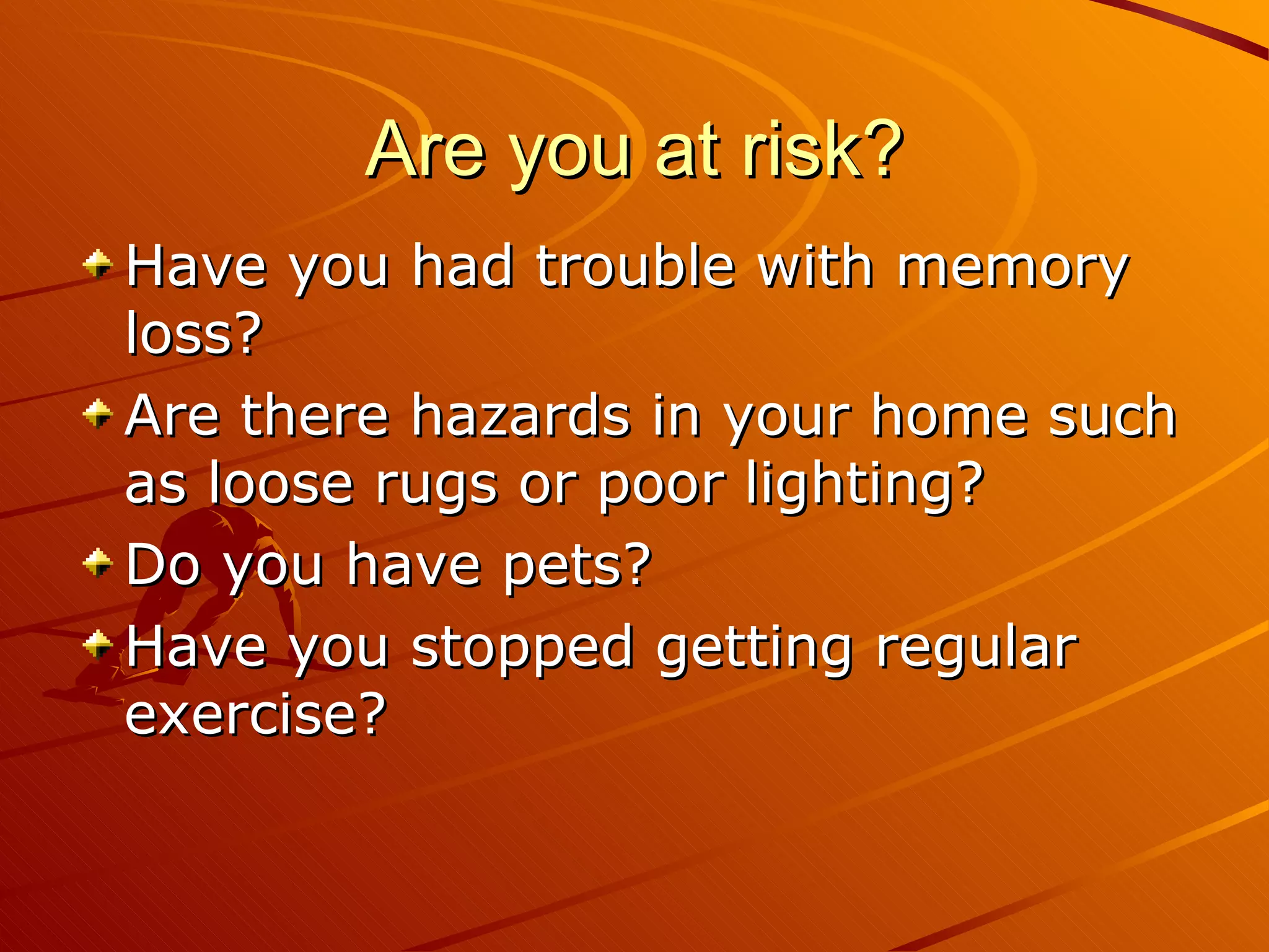 Preventing falls | PPT
