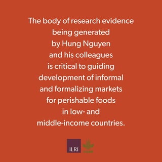 Preventing preventable diseases: a 12-slide primer on foodborne disease