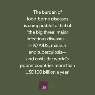 Preventing preventable diseases: a 12-slide primer on foodborne disease