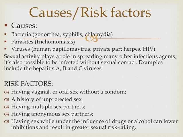 Causes Of Sti 