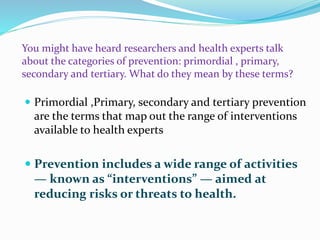 Prevention | PPTX