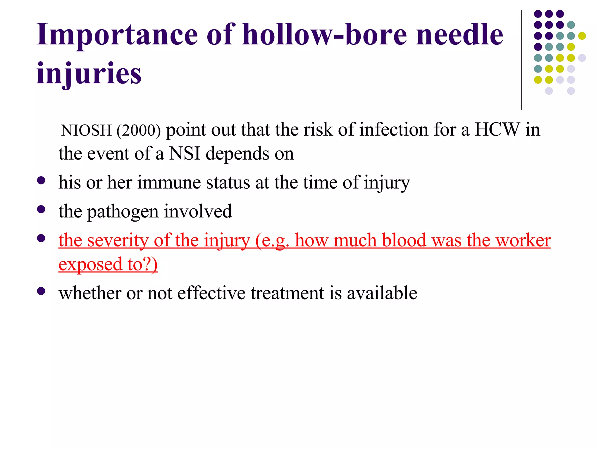 Prevention Of Needlestick Injury Among Chinese Nurses | PPT