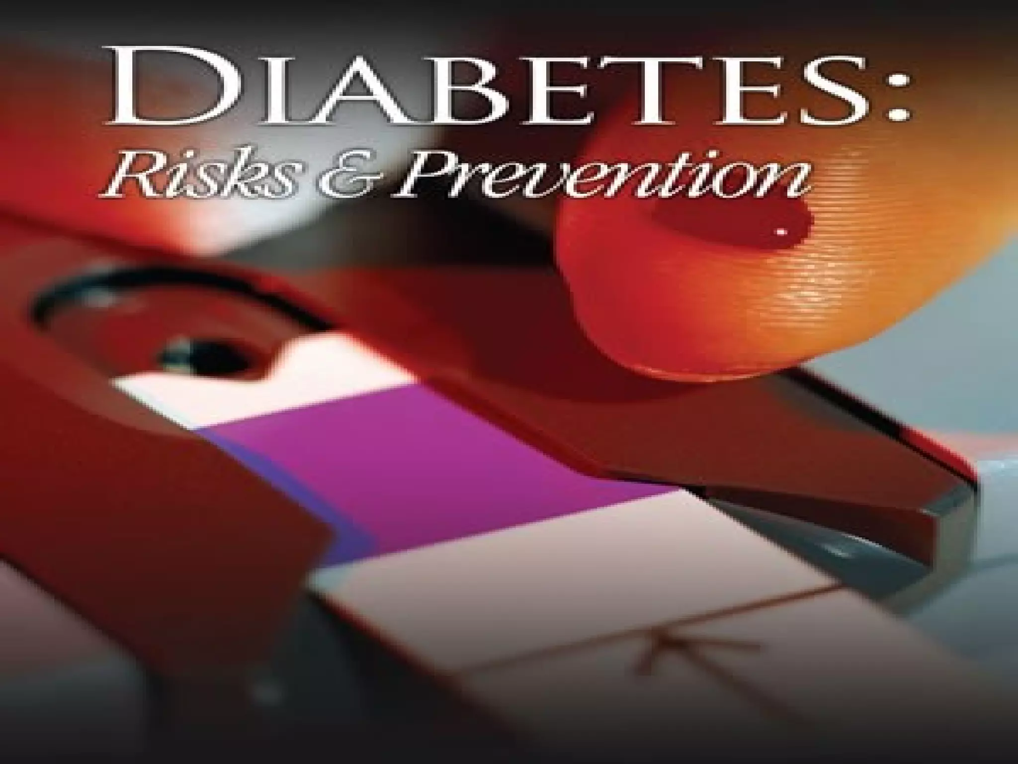 Prevention of type 2 diabetes | PPT