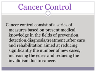 Prevention and control | PPTX