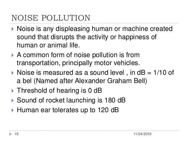noise pollution prevention Pollution is the contamination of air, soil, or water by the discharge of harmful substances pollution prevention is the reduction or elimination of pollution at the source (source reduction) instead of at the end-of-the-pipe or stack. noise pollution prevention Pollution is the contamination of air, soil, or water by the discharge of harmful substances pollution prevention is the reduction or elimination of pollution at the source (source reduction) instead of at the end-of-the-pipe or stack.