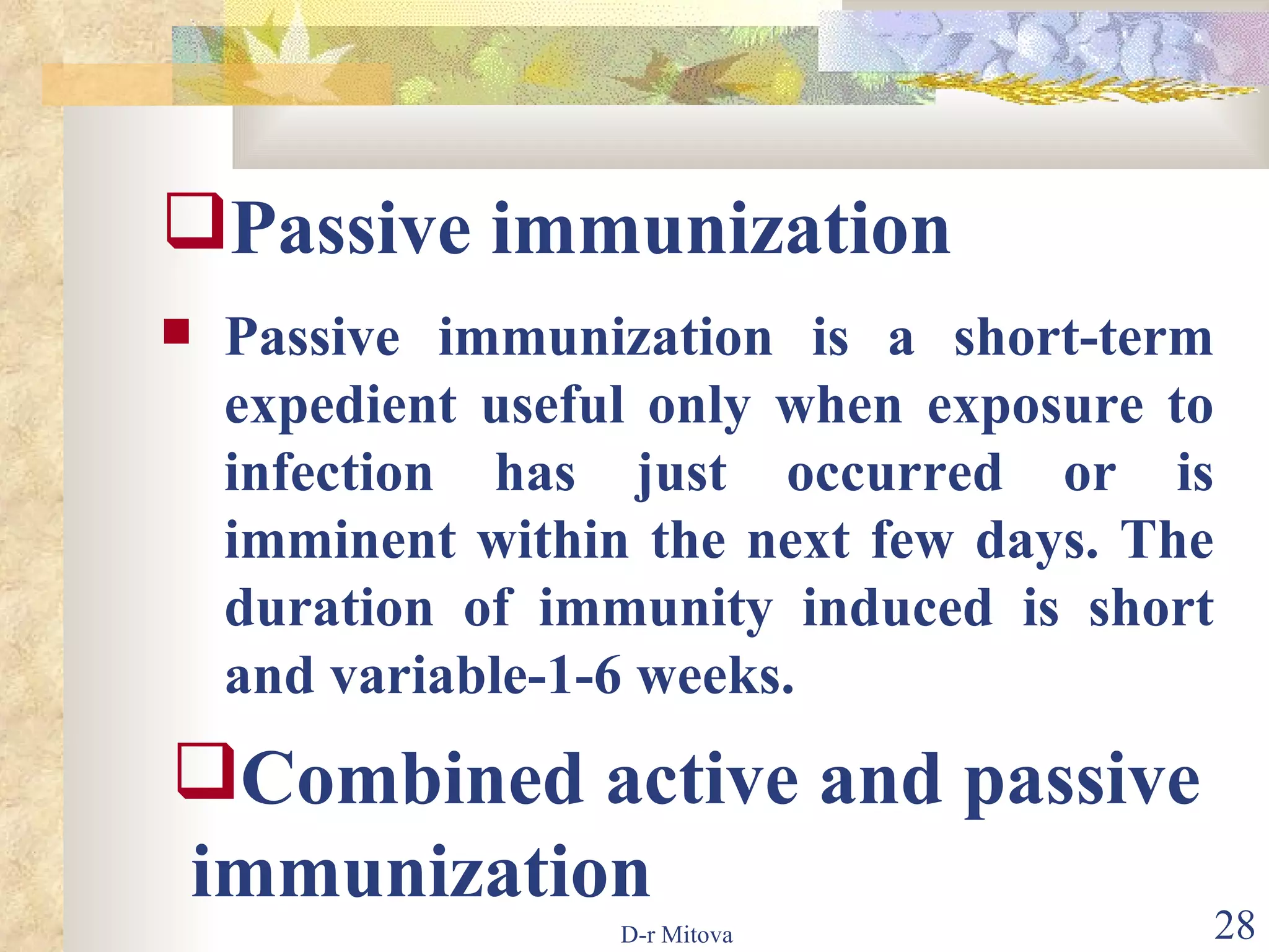 Prevention and control of infectious diseases | PPT