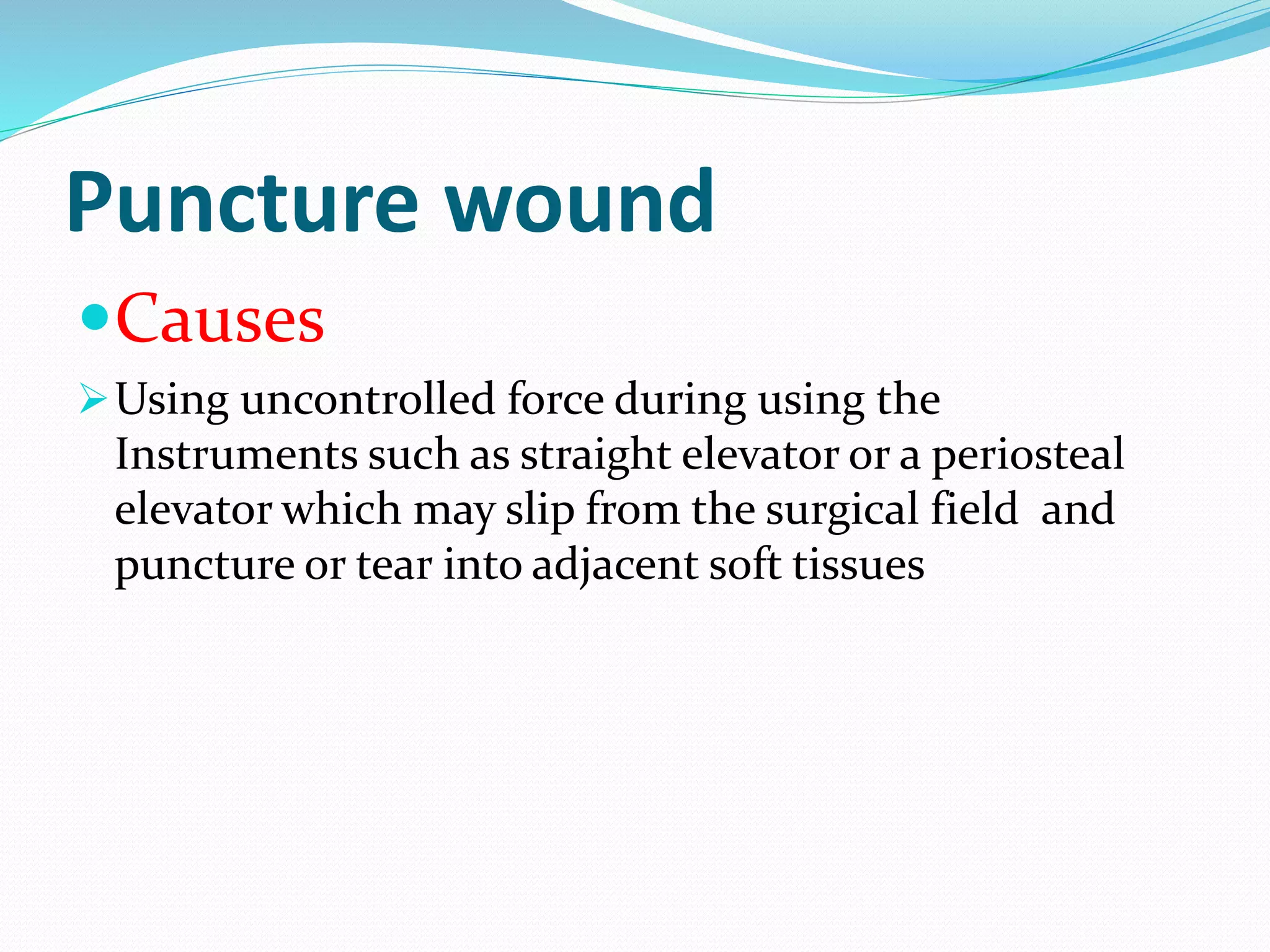 Prevention and managment of extraction complication | PPTX