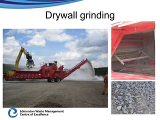 Drywall grinding
 