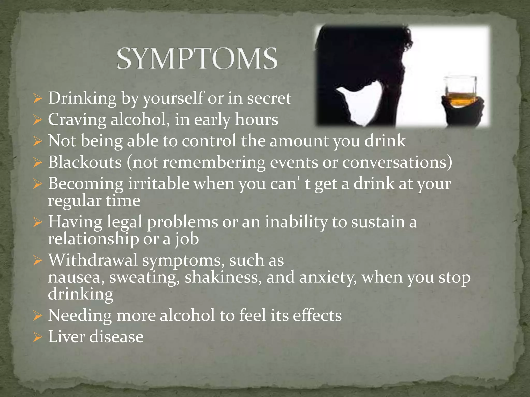 Prevention of alcoholism | PPTX