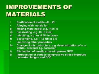 Prevention of corrosion Slide 5