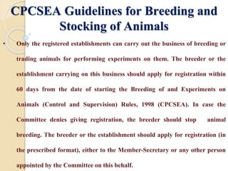 Prevention of cruelty to animals act | PDF
