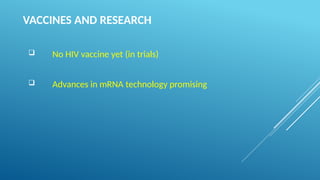 Prevention of HIV using ai an machine learning models | PPTX
