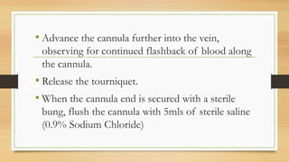 Prevention of iv complication | PPTX