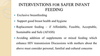 Prevention of Parent-to-Child Transmission HIV.P | PPTX