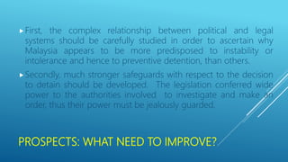 Understanding Prevention Of Terrorism Act 2015: Prospects And Future | PPT