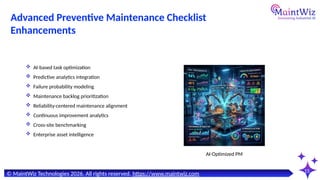 How a Risk-Based Preventive Maintenance Checklist Saved $1.2M | CMMS ...