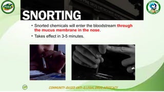 PREVENTIVE EDUCATION MODULE FOR ILLEGAL DRUGS | PPTX