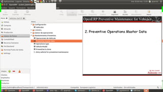 OpenERP Preventive maintenance