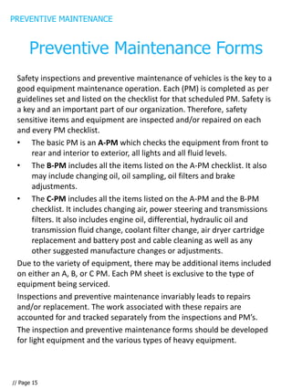 Preventive maintenance e book PDF