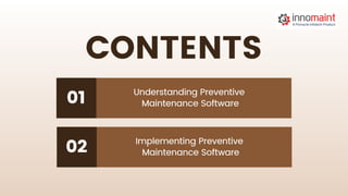 Preventive Maintenance Software. The Smart Way to Reduce Downtime and ...