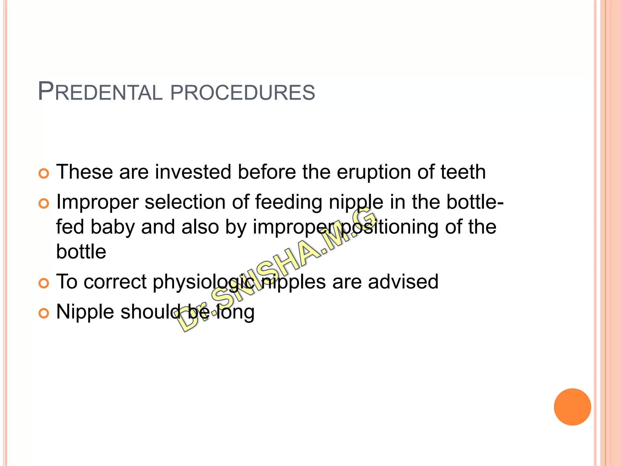 Preventive orthodontic procedure | PPTX