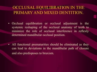 PREVENTIVE ORTHODONTICS(Dr.ABDUL SHAMAL)