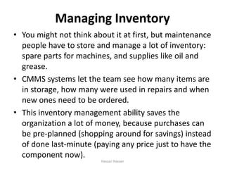 Storage Preventative Maintenance Preventive & Predictive Maintenance 005.ppt