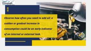 Prevent Summer Breakdowns How to Spot and Fix BMW Engine Oil Leaks ...