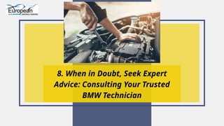 Prevent Summer Breakdowns How to Spot and Fix BMW Engine Oil Leaks ...