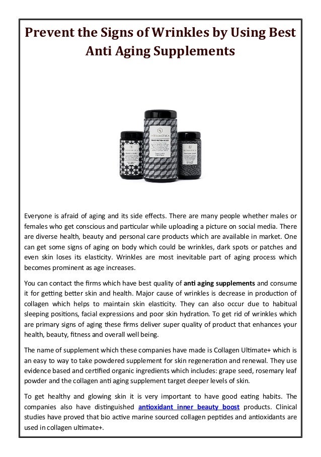 best skin supplements for aging