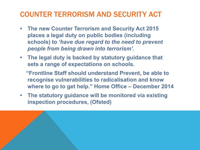 Prevent training primary | PPT