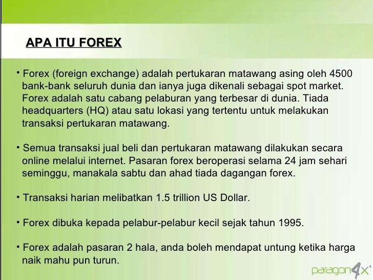 Paragon4x Forex Course