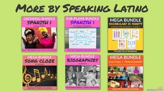 Spanish 1 Preliminary Lesson Plans for High School | PDF