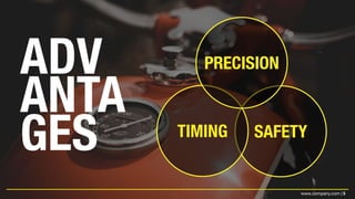 5www.company.com |
ADV
ANTA
GES SAFETYTIMING
PRECISION
 