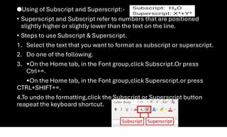 Micosoft-Word Class 7 ICT Chapter-3 Powerpoint Presentation. | PDF