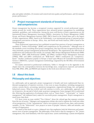 Comprehensive Project Management for Engineering, Business, and ...