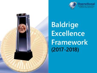 © Operational Excellence Consulting. All rights reserved.
Baldrige
Excellence
Framework
(2017-2018)
 