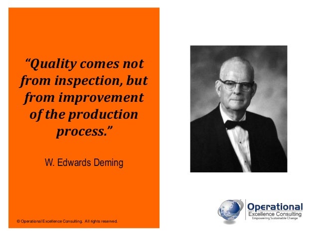 Quality Management Philosophies & Quotations by 